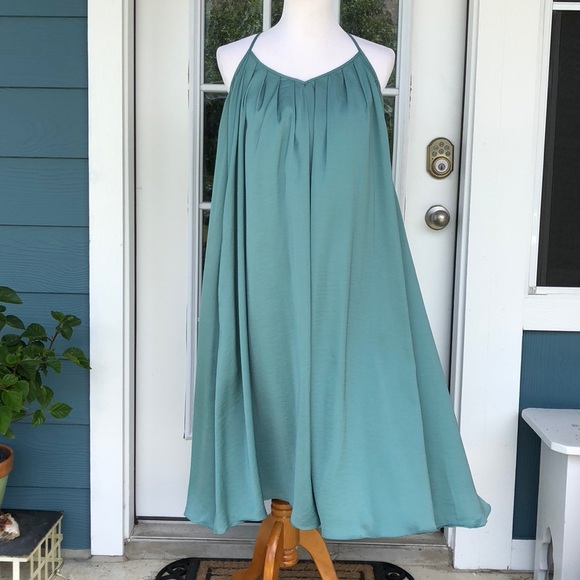 Banana Republic Dresses & Skirts - Banana Republic Goddess Gorgeous Aqua Marine Dress